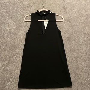 NWT Black Strapless Dress
